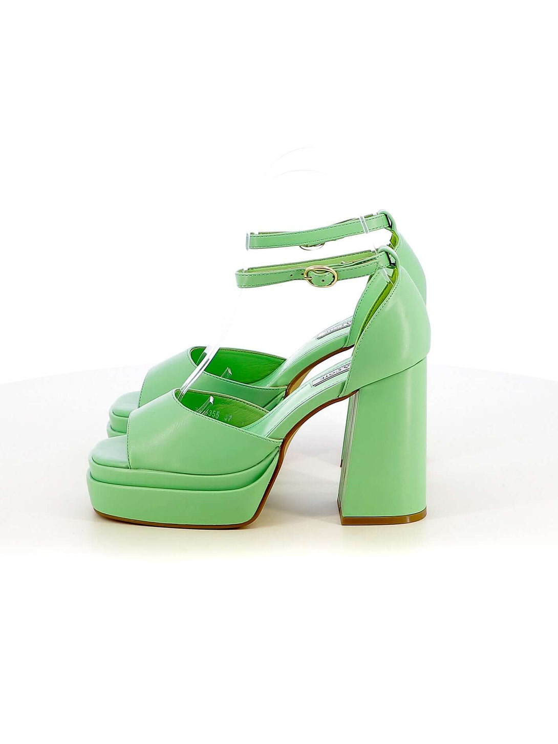 Sandali con cinturino donna CARLA COTE ZM9355 verde pastelli lime | Costa Superstore