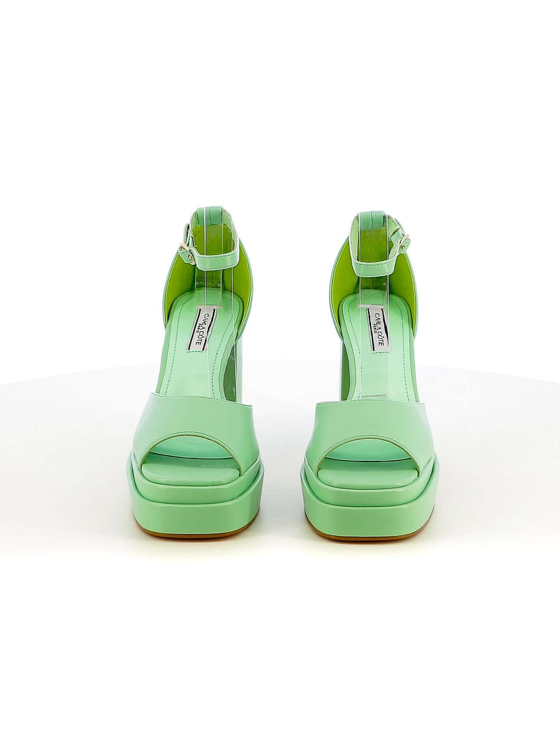 Sandali con cinturino donna CARLA COTE ZM9355 verde pastelli lime | Costa Superstore