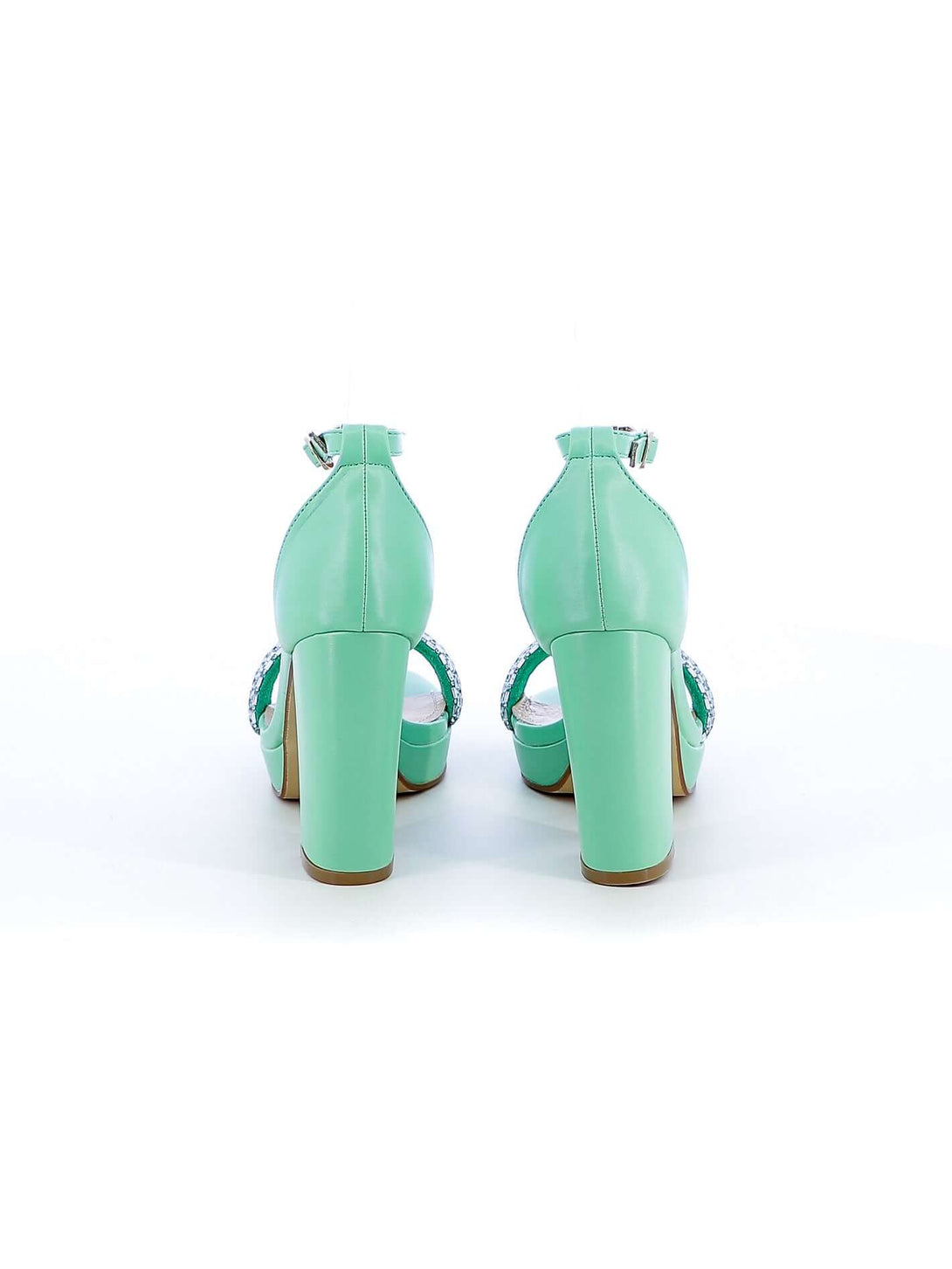 Sandali con cinturino donna CARLA COTE ZM9378 verde pastelli lime | Costa Superstore