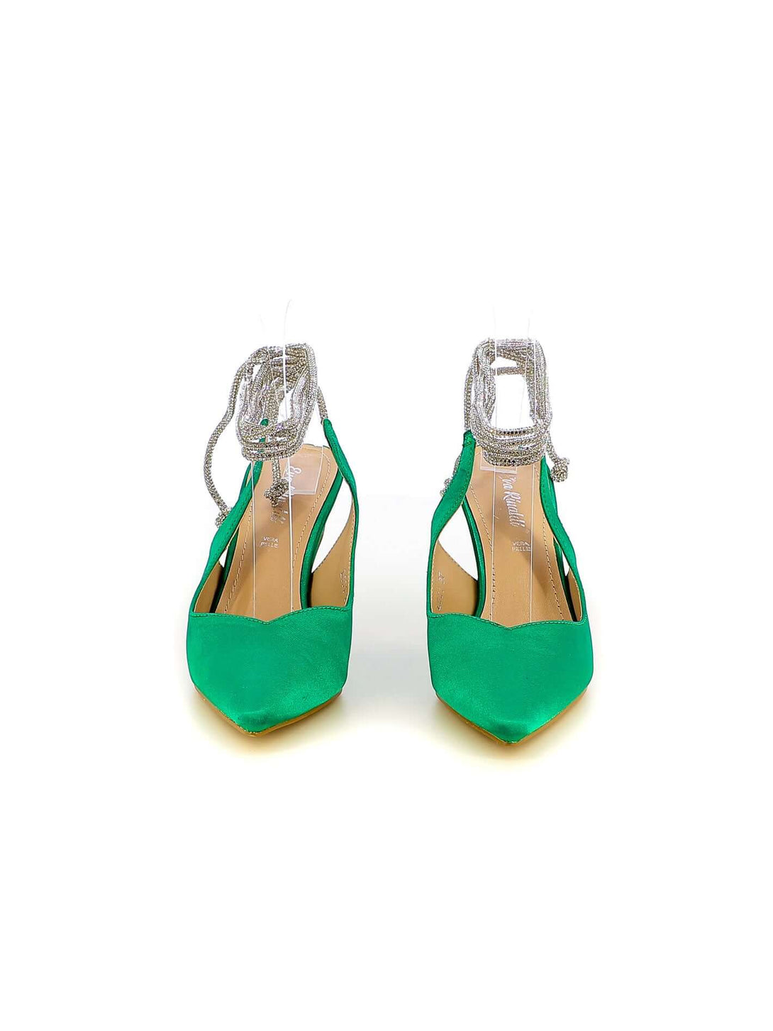 Décolleté slingback donna EVA RINALDI L901 verde pastelli lime | Costa Superstore