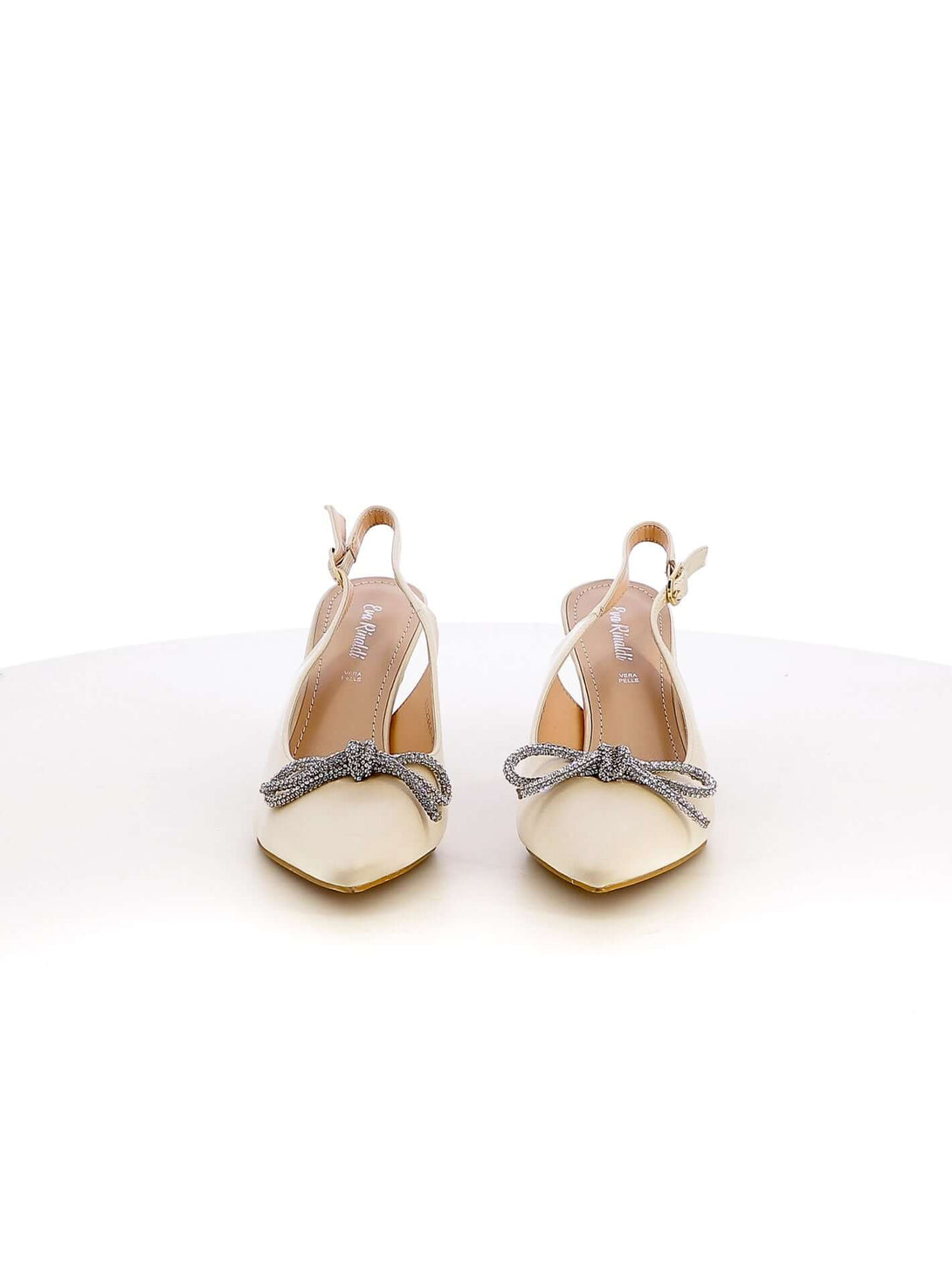 Décolleté slingback donna EVA RINALDI LL2344-4 beige chiaro | Costa Superstore