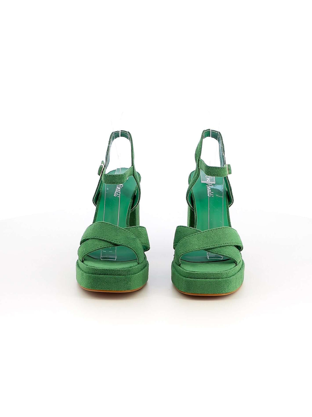 Sandali con cinturino donna EVA RINALDI P2308-2 verde pastelli lime | Costa Superstore