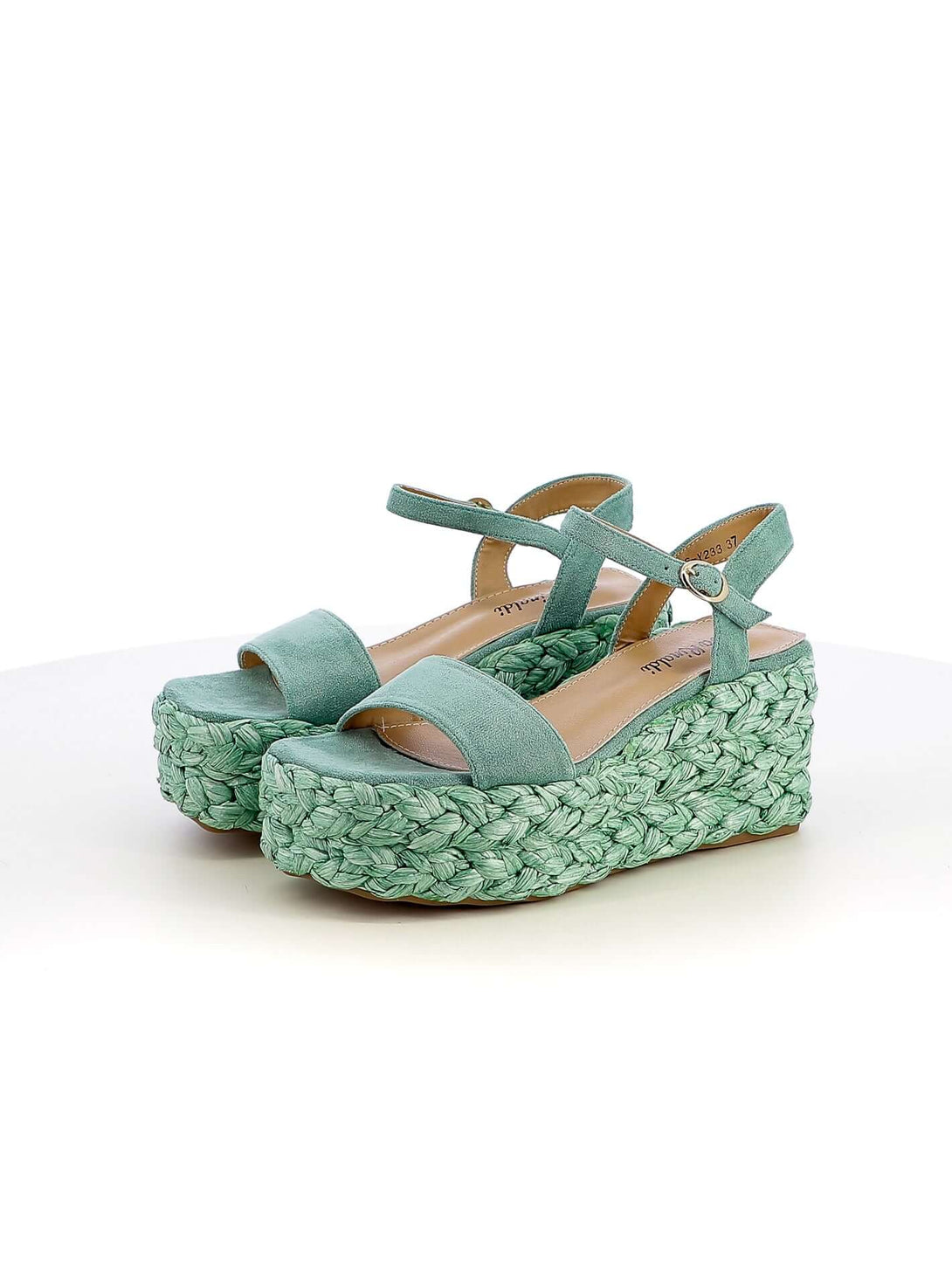 Sandali con cinturino donna EVA RINALDI TF-Y233 verde pastelli lime | Costa Superstore