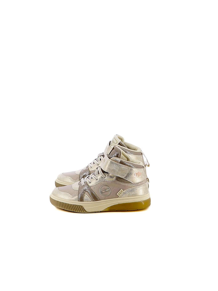 Sneakers a collo alto bambina ENRICO COVERI SPORTSWEAR CKG324316 oro | Costa Superstore