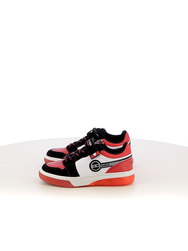 Sneakers con luci bambino ENRICO COVERI SPORTSWEAR CKS324305 nero rosso | Costa Superstore