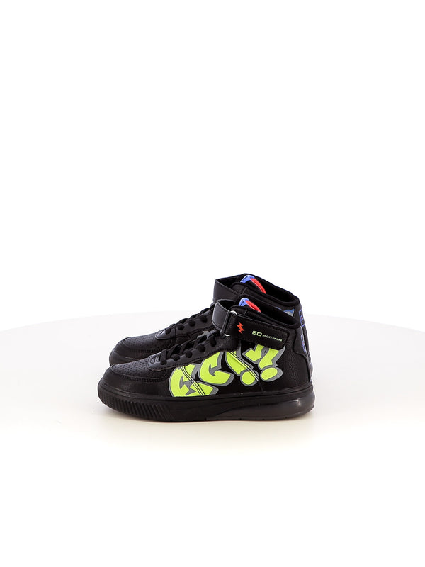 Sneakers con luci bambino ENRICO COVERI SPORTSWEAR CKS324315 nero | Costa Superstore