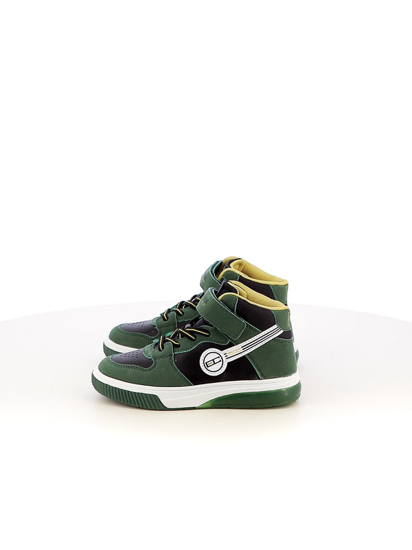 Sneakers con luci bambino ENRICO COVERI SPORTSWEAR CKS324316 nero verde | Costa Superstore