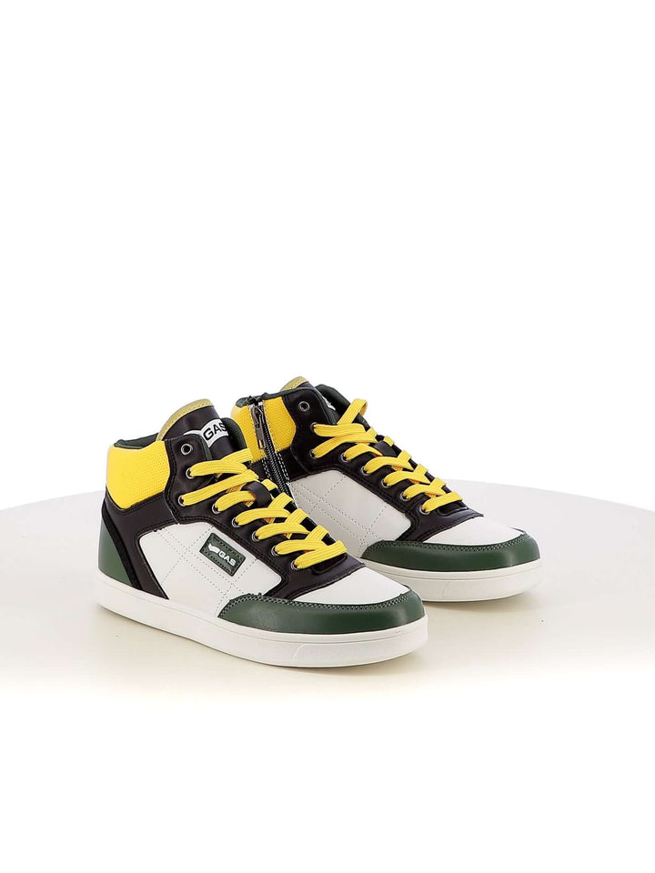 Sneakers a collo alto ragazzo GAS GAK324162J nero verde | Costa Superstore