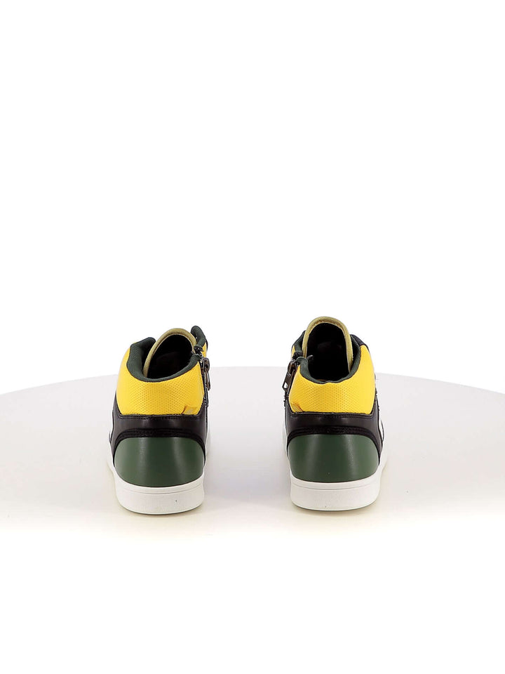 Sneakers a collo alto ragazzo GAS GAK324162J nero verde | Costa Superstore