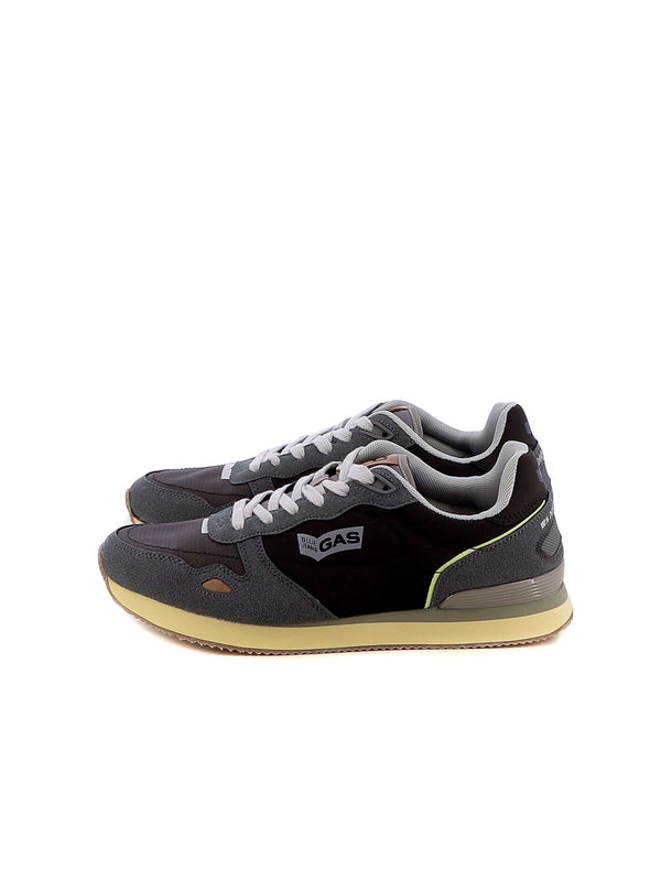 Sneakers stringate uomo GAS GAM323816 nero | Costa Superstore