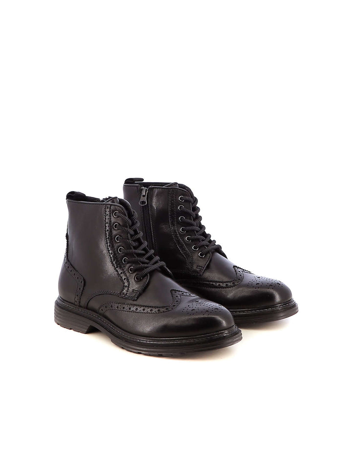 Anfibi uomo GREENWOOD LAURENT-AW23-04 nero | Costa Superstore