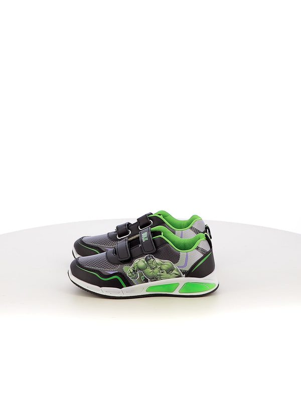 Sneakers con luci bambino HULK R1010123S nero verde | Costa Superstore