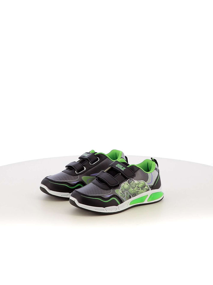 Sneakers con luci bambino HULK R1010123S nero verde | Costa Superstore