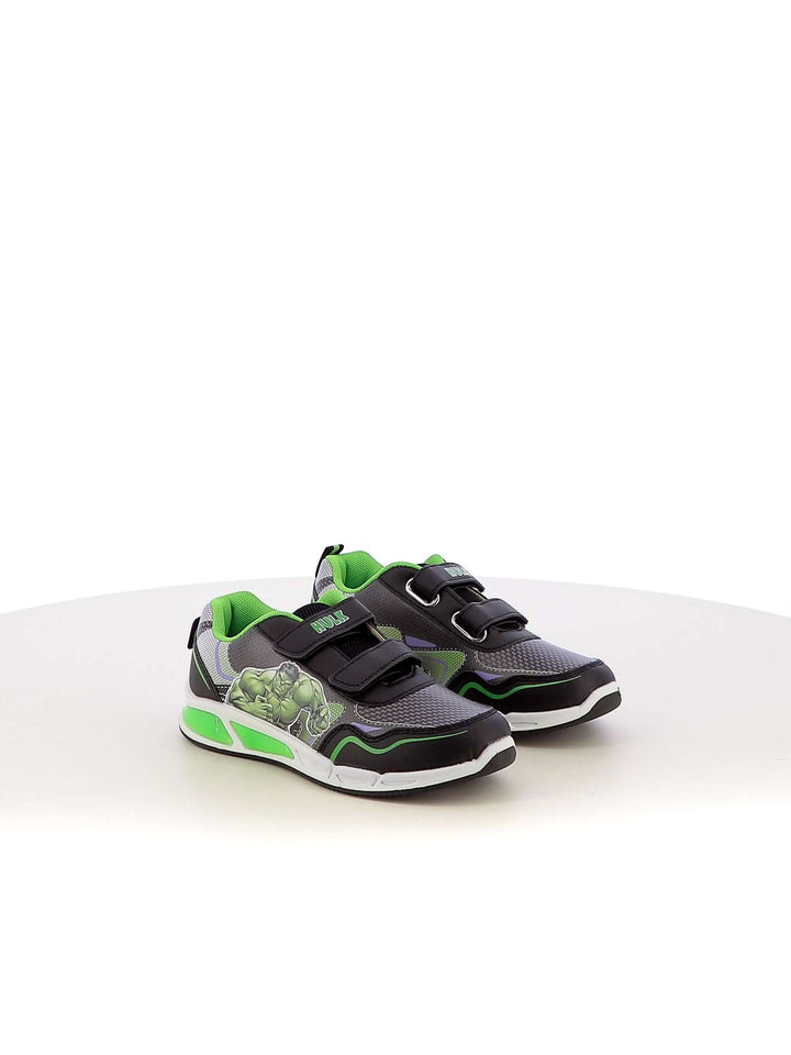 Sneakers con luci bambino HULK R1010123S nero verde | Costa Superstore