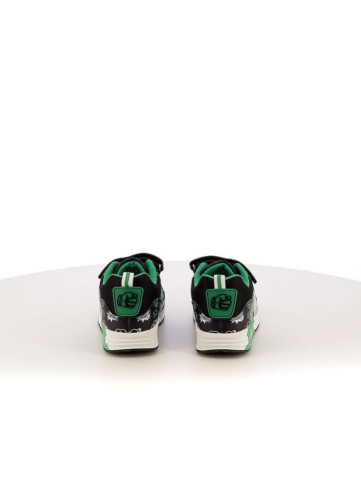 Sneakers con luci bambino HULK R1010140S nero verde | Costa Superstore