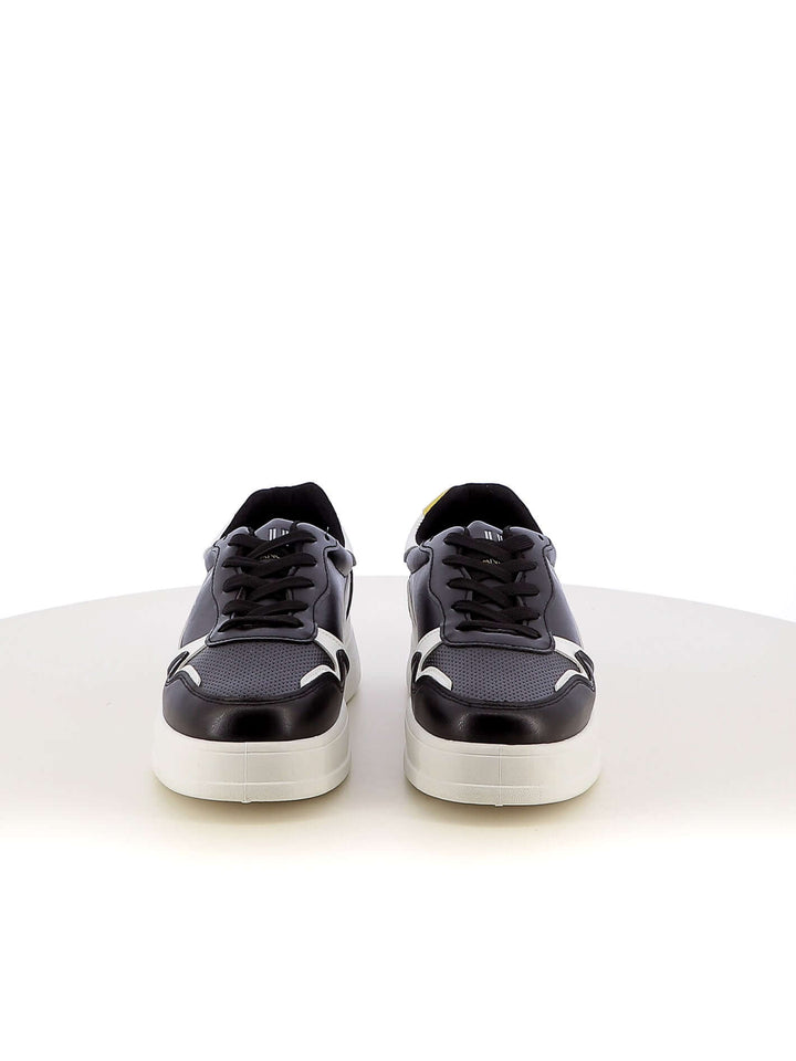 Sneakers stringate uomo LANCETTI 607 nero | Costa Superstore