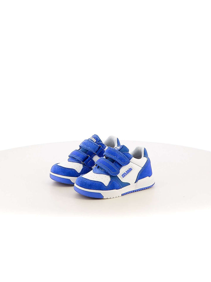 Sneakers con strappi bambino MELANIA MJ2323 bianco blu | Costa Superstore