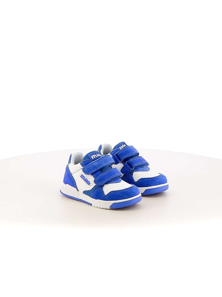 Sneakers con strappi bambino MELANIA MJ2323 bianco blu | Costa Superstore