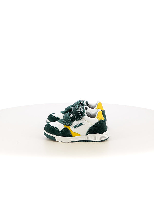 Sneakers con strappi bambino MELANIA MJ2323 bianco verde | Costa Superstore