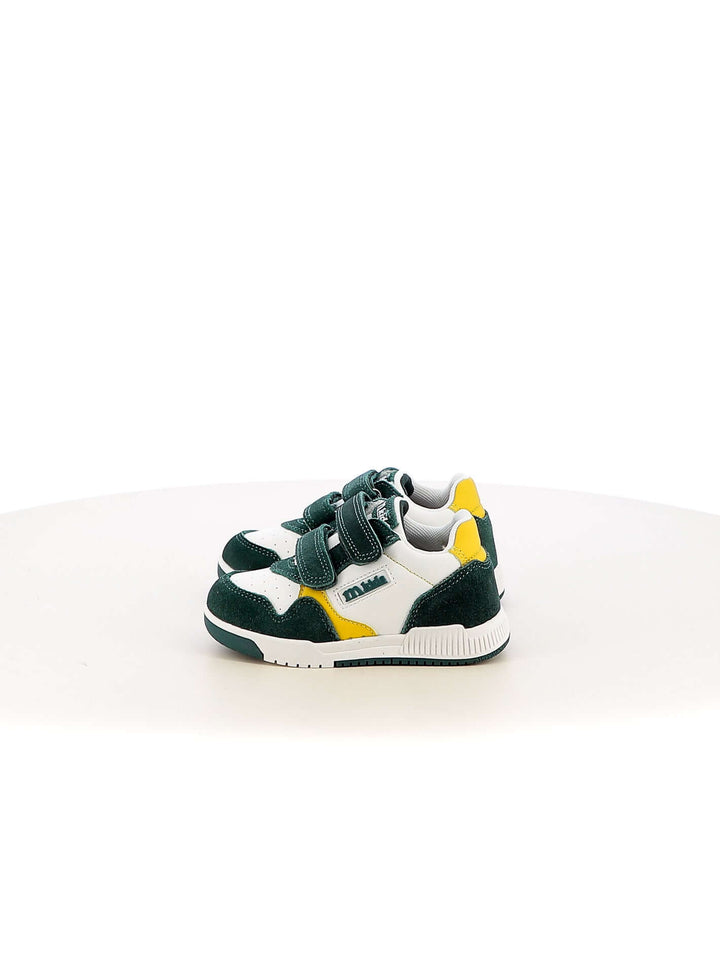 Sneakers con strappi bambino MELANIA MJ2323 bianco verde | Costa Superstore