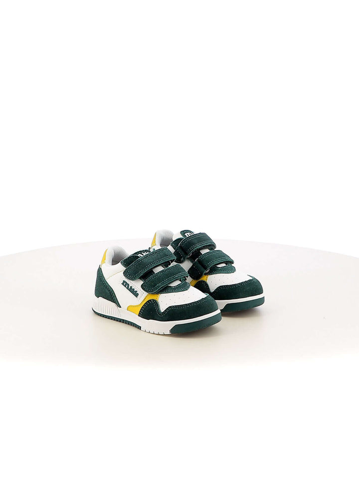 Sneakers con strappi bambino MELANIA MJ2323 bianco verde | Costa Superstore