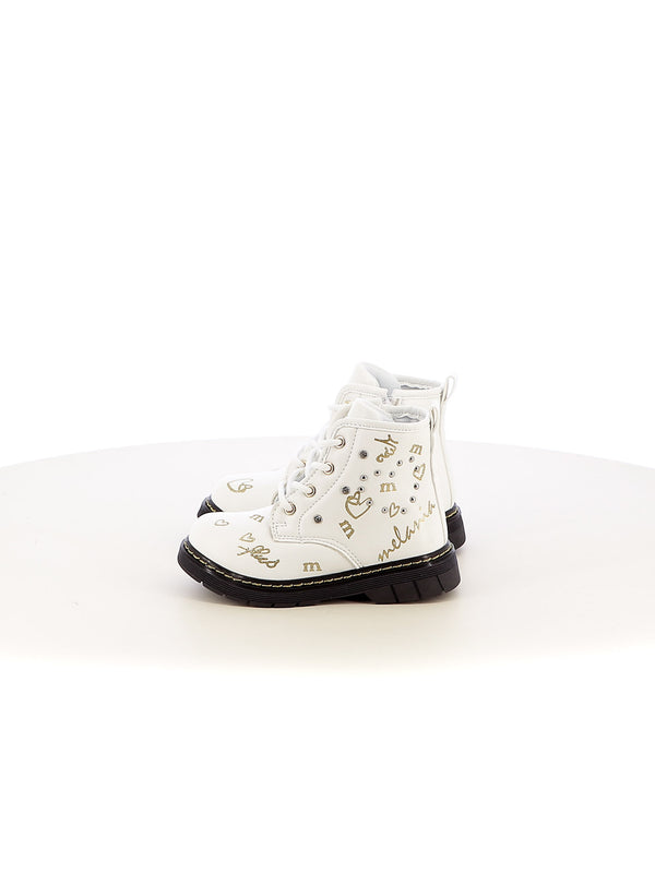 Sneakers con strappi bambina MELANIA MJ2346 bianco | Costa Superstore