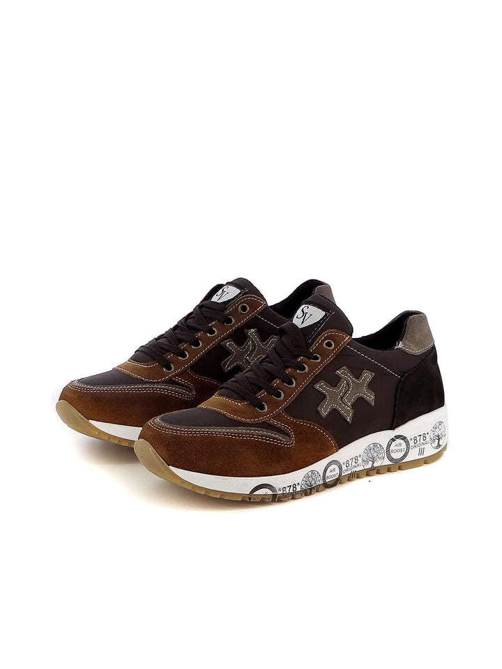 Sneakers stringate uomo SIMONE VINCI S0071 cuoio | Costa Superstore