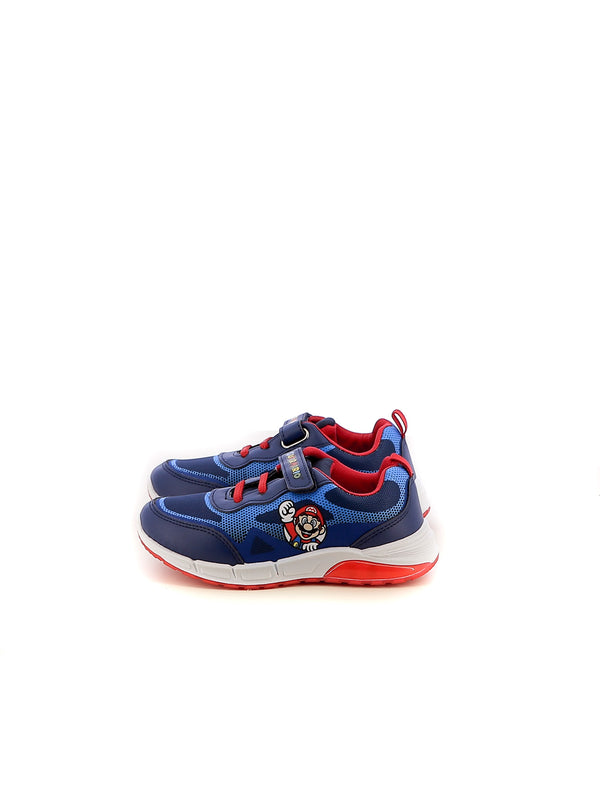 Sneakers con strappi bambino SUPER MARIO MB1315 blu | Costa Superstore