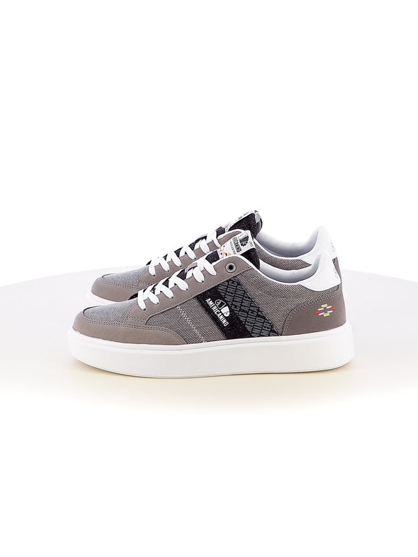 Sneakers stringate uomo AMERICANINO AMM414X60 grigio scuro | Costa Superstore