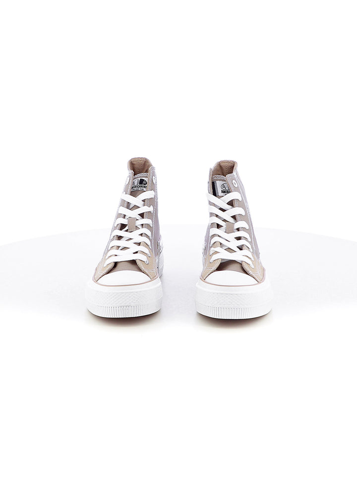 Sneakers in tela donna AMERICANINO AMW410X55 beige chiaro | Costa Superstore