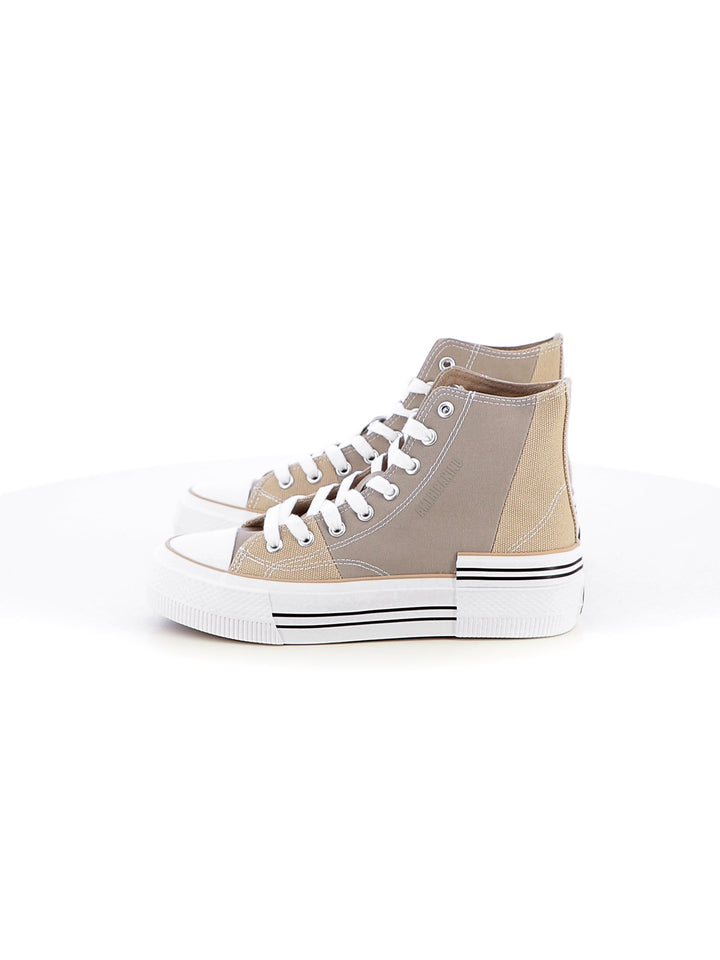 Sneakers in tela donna AMERICANINO AMW410X55 beige chiaro | Costa Superstore