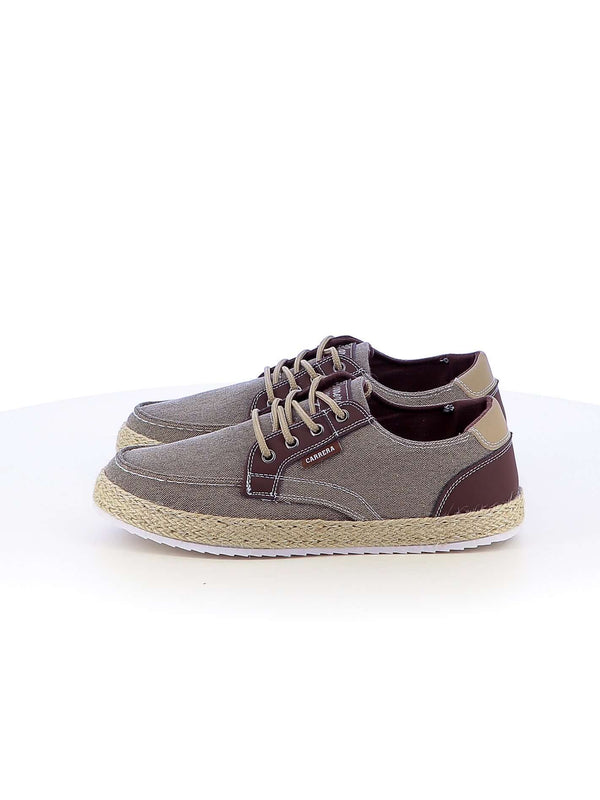 Sneakers con platform in corda uomo CARRERA CAM85202 beige scuro | Costa Superstore