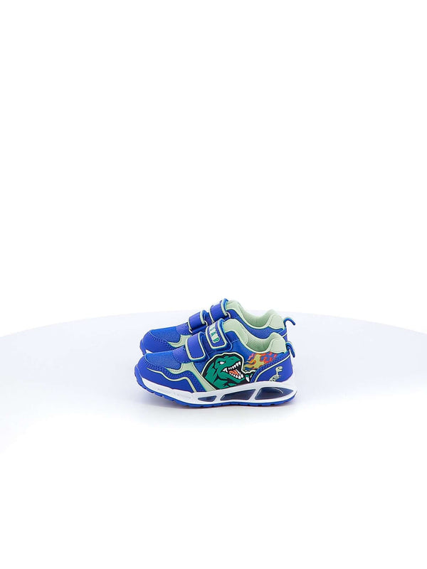 Sneakers con luci bambino DINOSAUR S8020053T blu | Costa Superstore