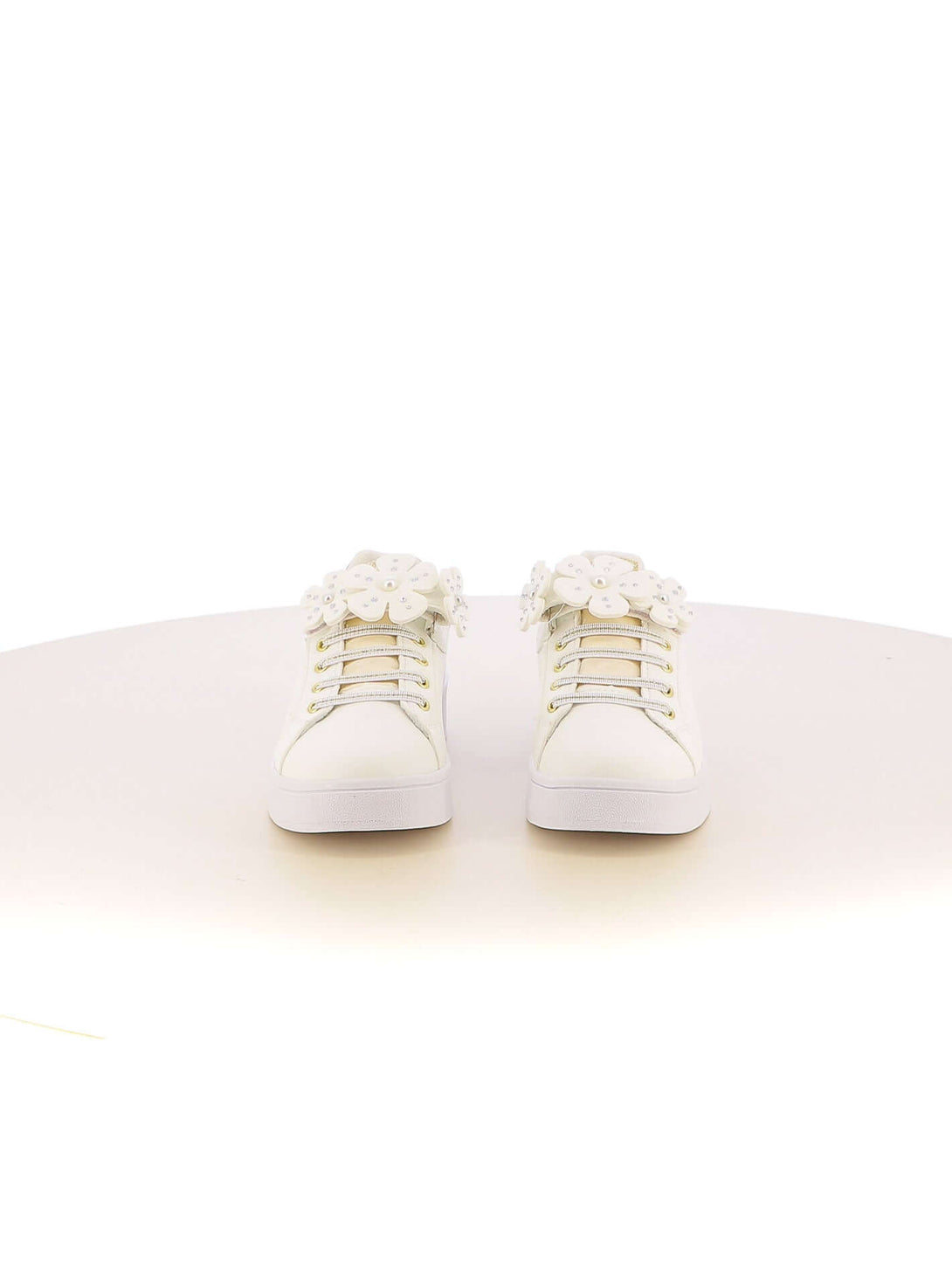 Sneakers con strappi bambina ENRICO COVERI ECG414316 beige chiaro | Costa Superstore