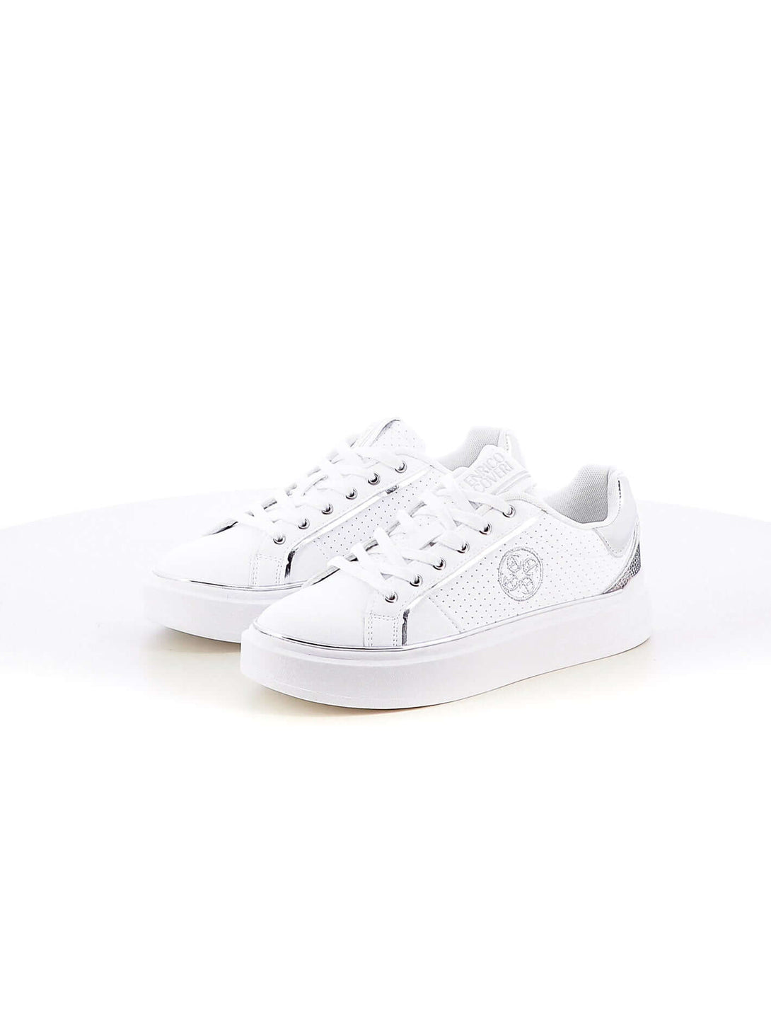 Sneakers stringate donna ENRICO COVERI ECW414263 bianco | Costa Superstore