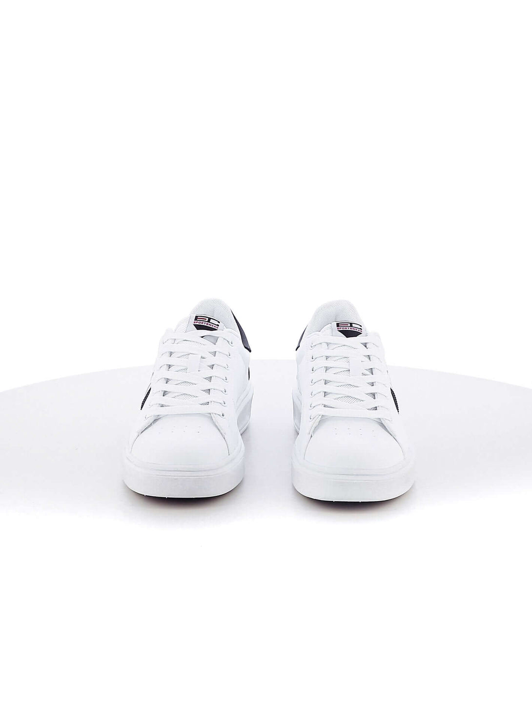 Sneakers stringate uomo ENRICO COVERI SPORTSWEAR ECS418310 bianco nero | Costa Superstore