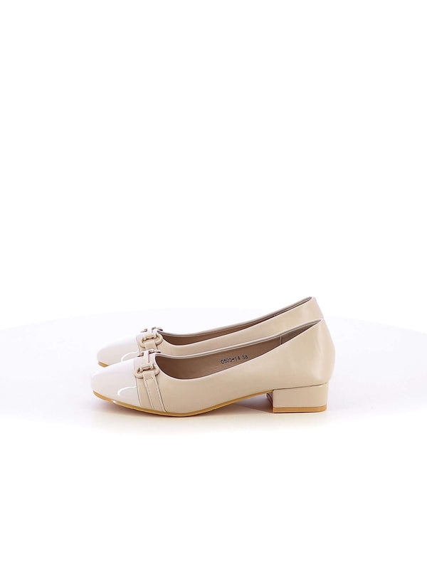 Ballerine a punta tonda donna EVA RINALDI 0503-14 beige chiaro | Costa Superstore