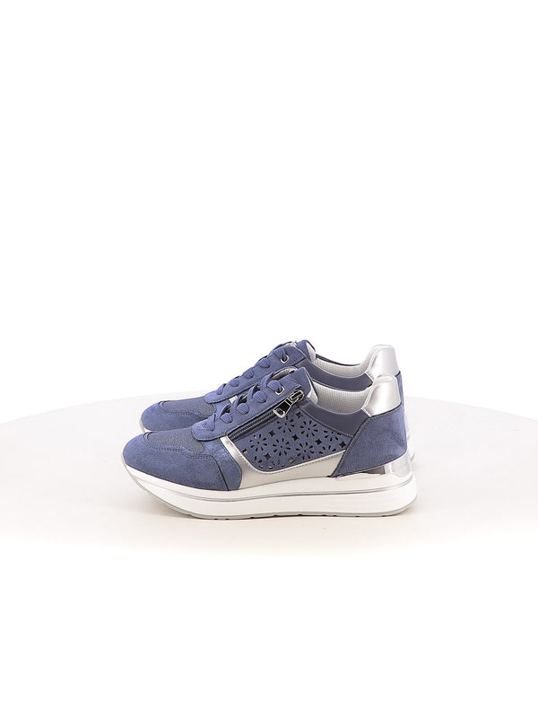 Sneakers stringate donna INBLU IN372 blu | Costa Superstore