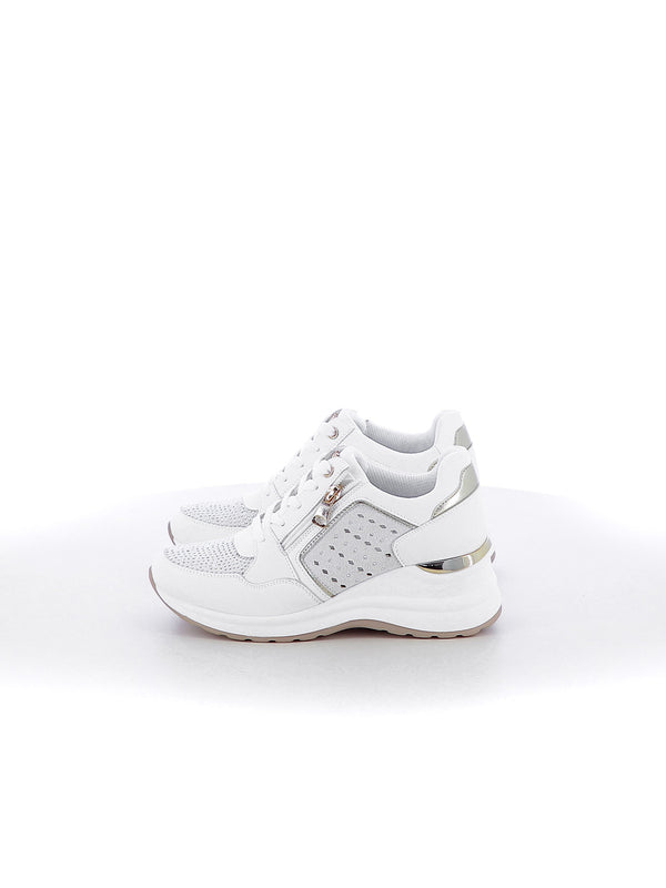 Sneakers stringate donna INBLU IN378 bianco | Costa Superstore