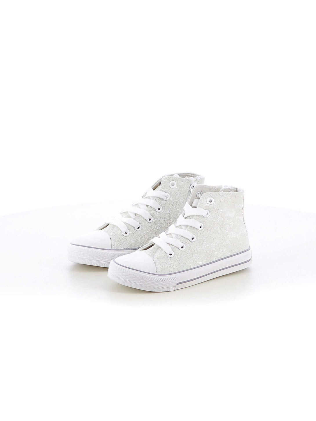 Sneakers in tela bambina LOVE DETAILS 135-729 bianco | Costa Superstore