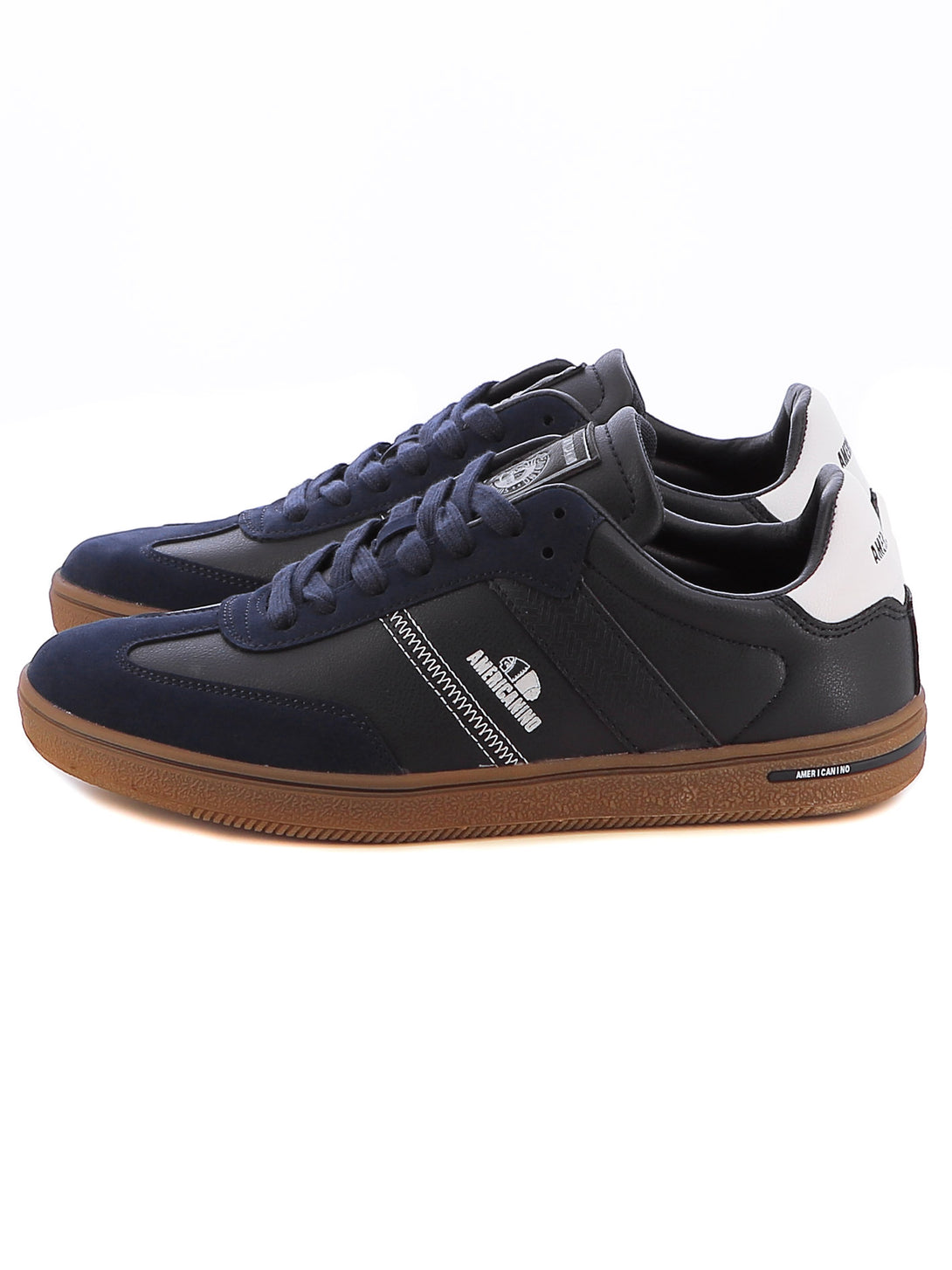 Sneakers stringate uomo AMERICANINO AMM424X39 blu | Costa Superstore