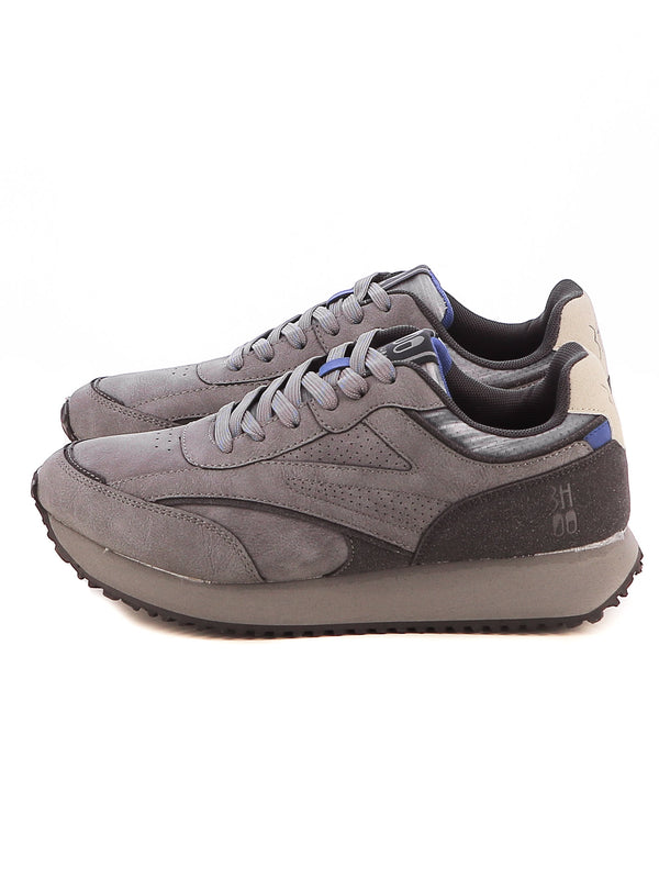 Sneakers stringate uomo BHOO BHO12600 grigio scuro | Costa Superstore