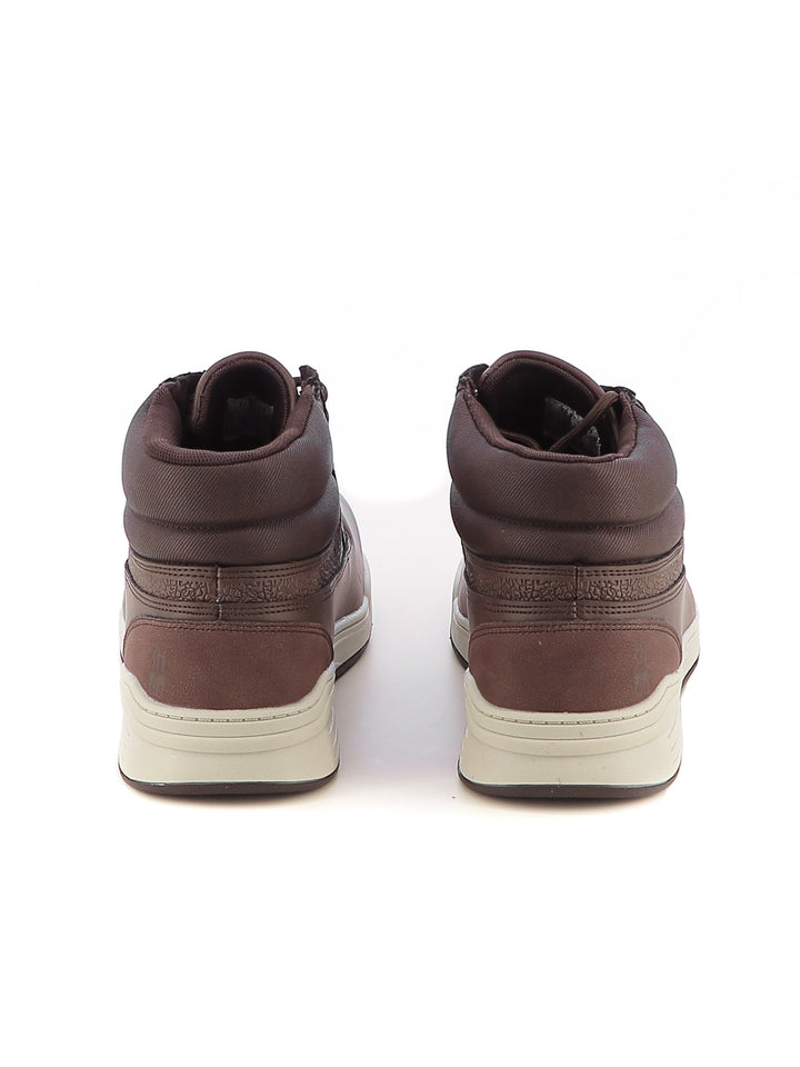 Sneakers a collo alto uomo BHOO BHO23600 marrone | Costa Superstore