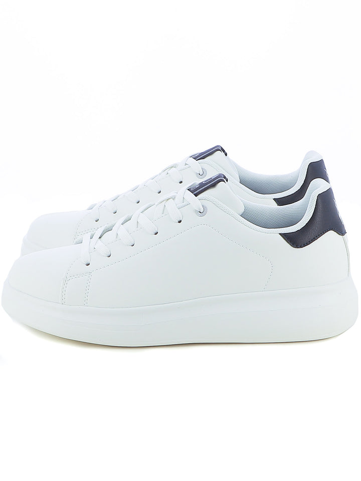 Sneakers stringate uomo BHOO BHO41100 bianco blu | Costa Superstore