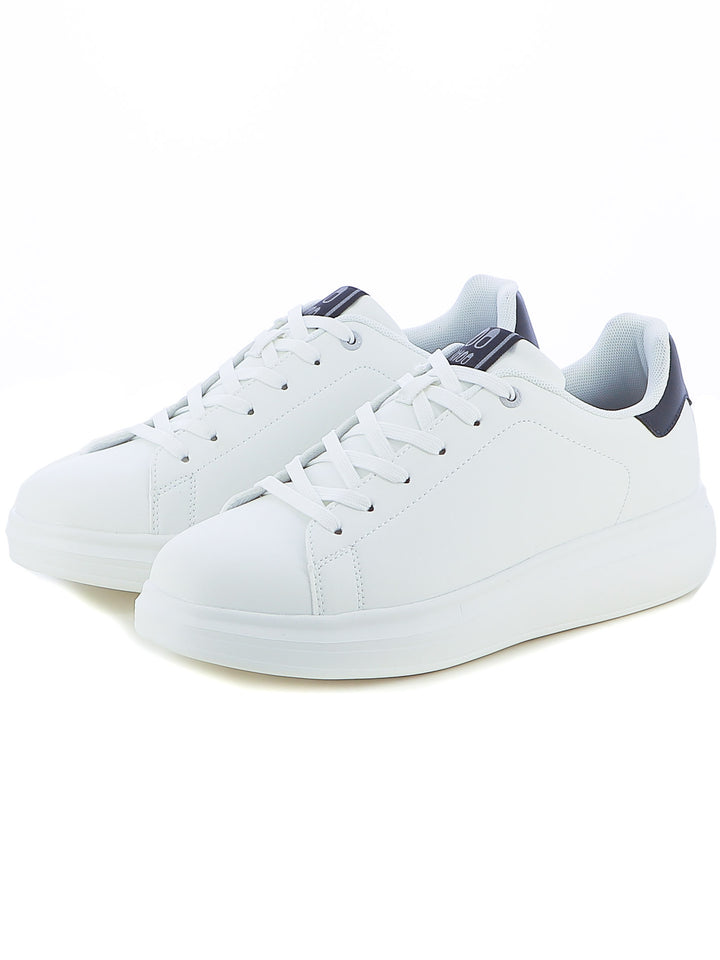 Sneakers stringate uomo BHOO BHO41100 bianco blu | Costa Superstore