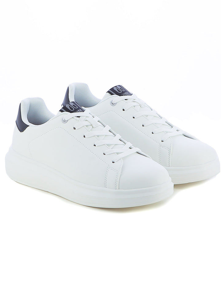 Sneakers stringate uomo BHOO BHO41100 bianco blu | Costa Superstore