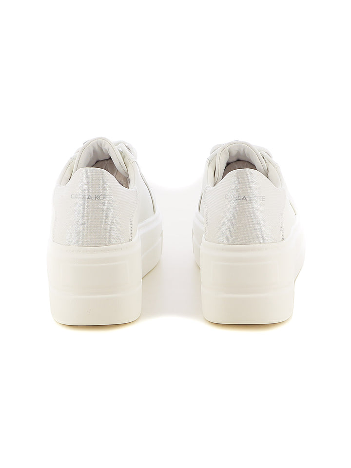 Sneakers stringate donna CARLA KOTE X31-14K bianco | Costa Superstore