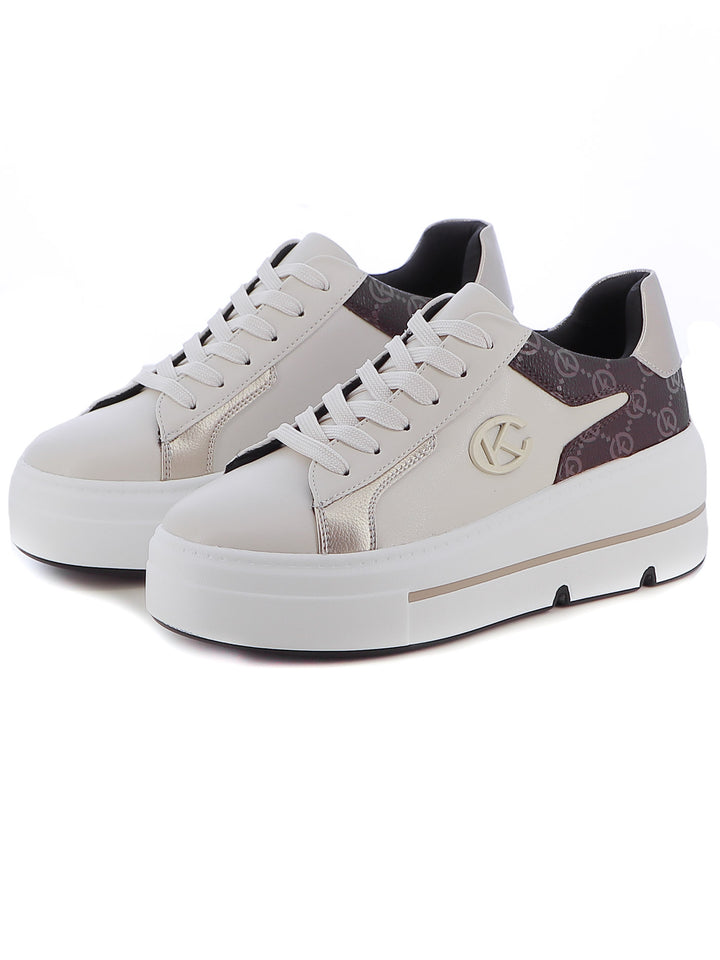 Sneakers stringate donna CARLA KOTE X31-16K beige scuro | Costa Superstore