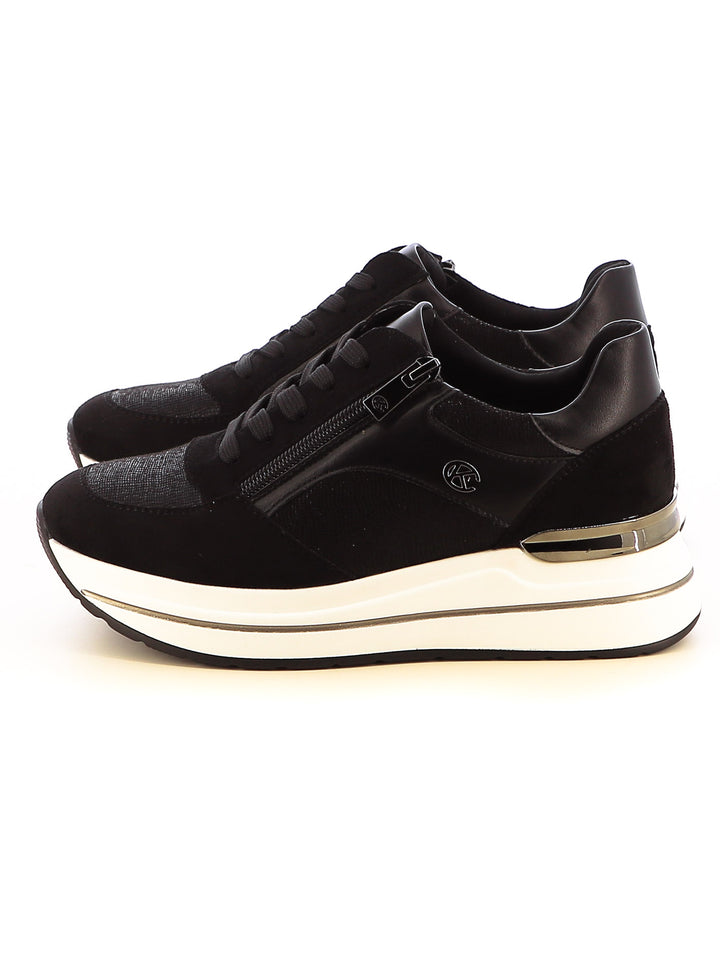 Sneakers stringate donna CARLA KOTE X31-18K nero | Costa Superstore