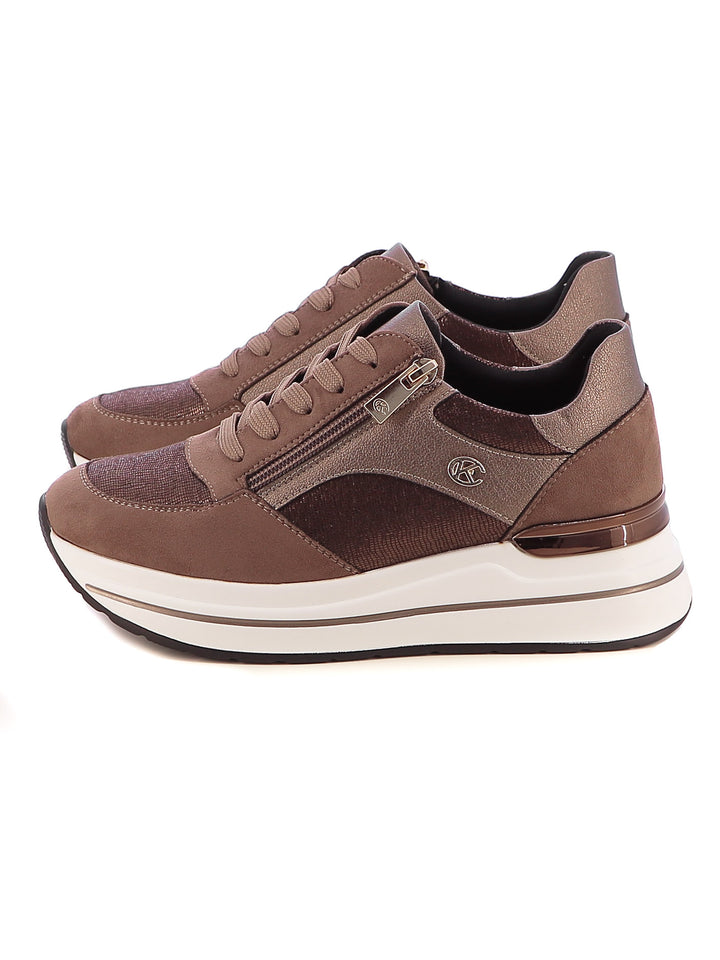 Sneakers stringate donna CARLA KOTE X31-18K marrone | Costa Superstore